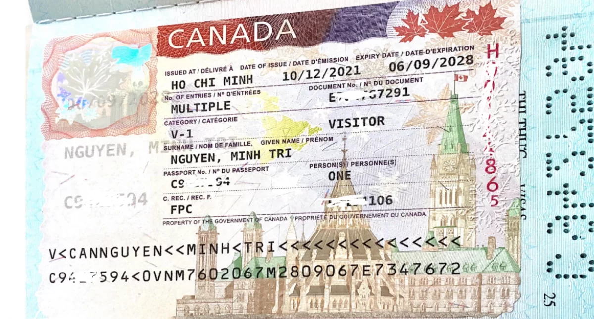 Thời hạn visa du lịch Canada 2