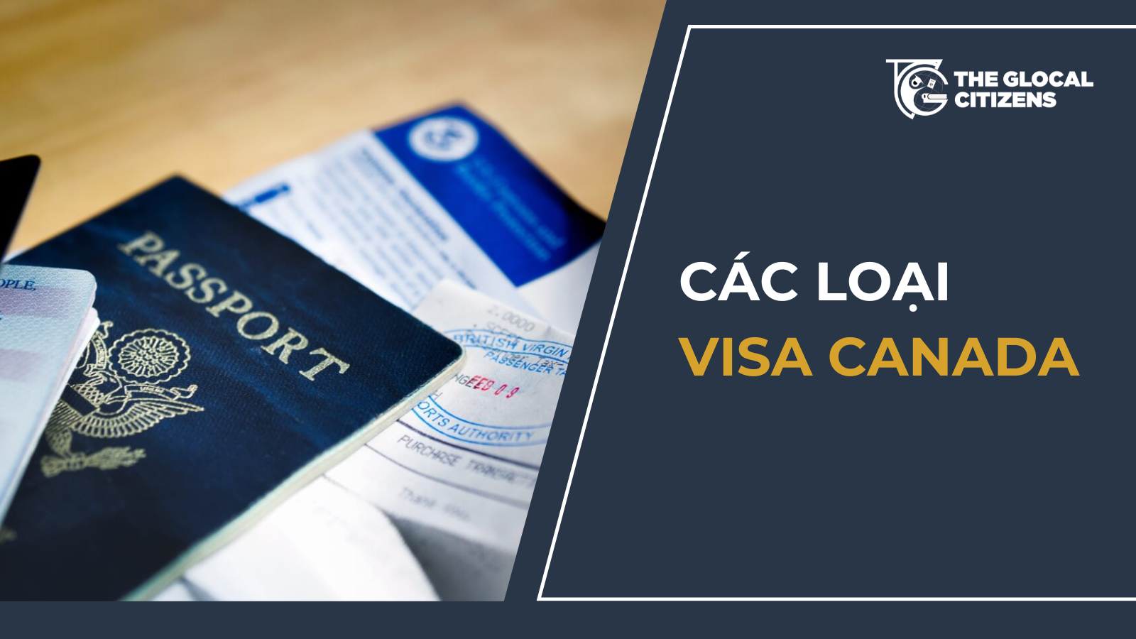 Các loại visa Canada